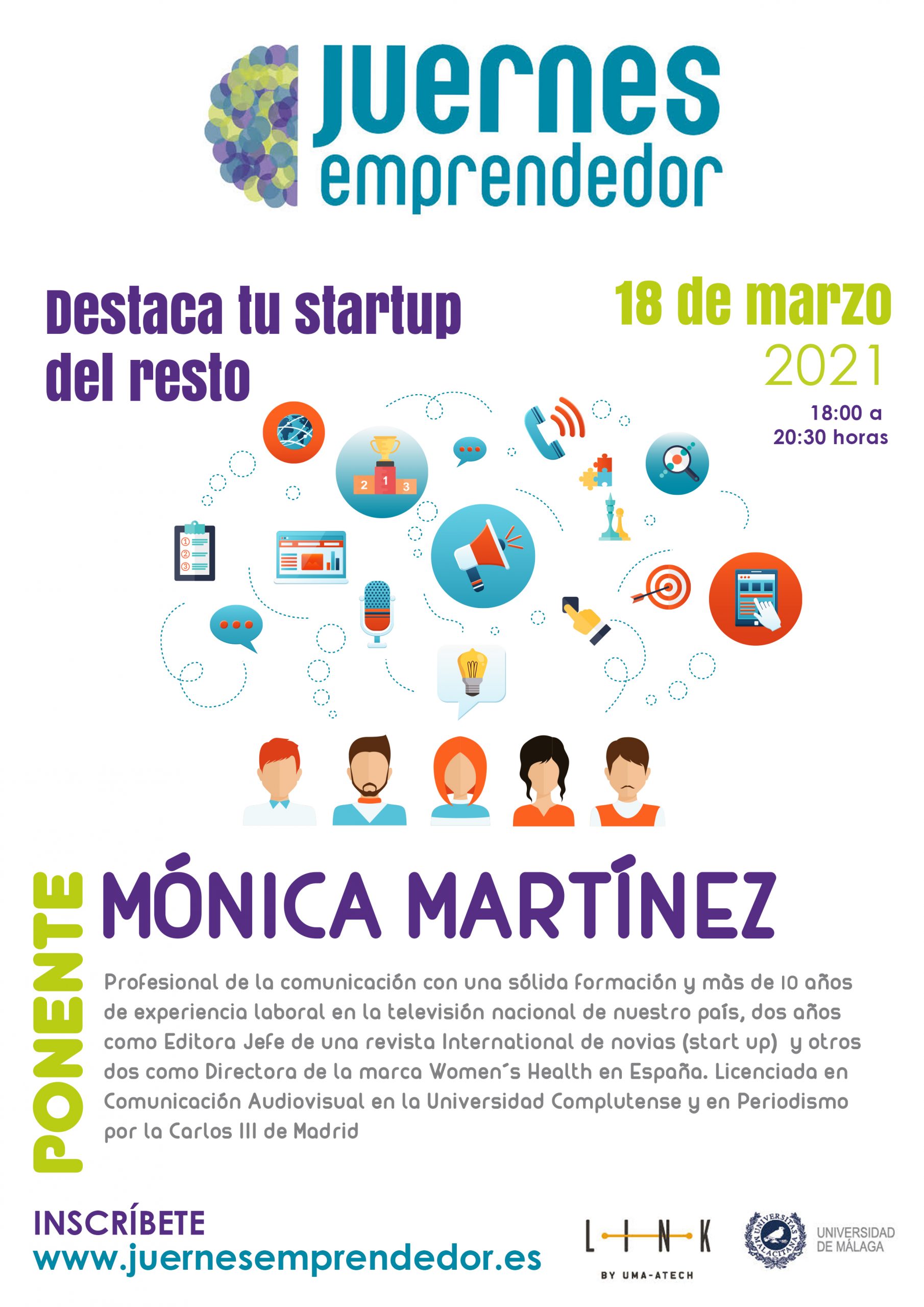 Cartel Marzo- Monica Martinez